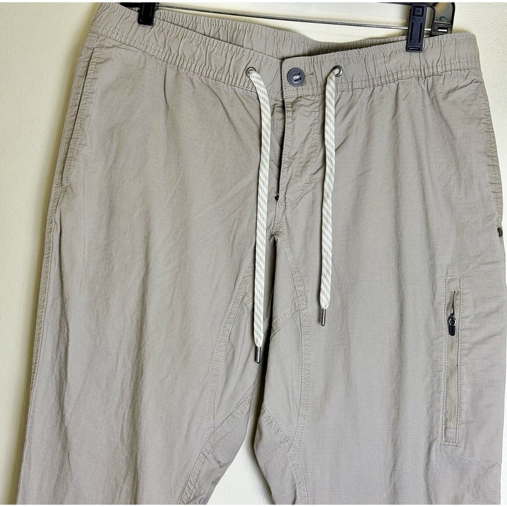 Vuori Ripstop Duraterra Pant Mens L Khaki Climber 31" Inseam Stretch V412